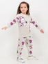 Yes Girl Power Fleece Suit (Cream)