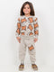 Tiny Fox Adventure Fleece Suit (Beige)