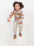 Tiny Fox Adventure Fleece Suit (Beige)
