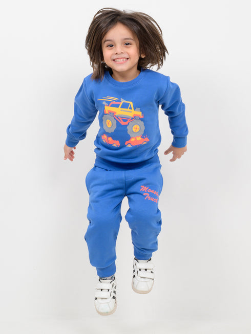 Power Rider Fleece Suit (Royal Blue)