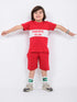 Powerful You Are Cotton Short Set (Red)