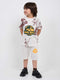 Jurassic World Cotton Short Set (Beige)