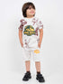 Jurassic World Cotton Short Set (Beige)