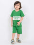 Powerful You Are Cotton Short Set (Green)