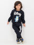 Bluey Themed Fleece Suit (Deep Black)