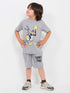 Bugs & Daffy Cotton Short Set (Gray)