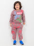 Mighty Marvel Themed Fleece Suit (Mauve)