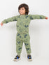 Mickey & Pluto Themed Fleece Suit (Green)