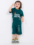 Mickey & Pluto Cotton Short Set (Deep Green)