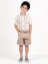 Hawaiian Linen Shirt With Japanese Cotton Short