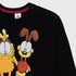 H&M Garfield Fleece Sweatshirt (Black)