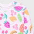 Fruits Printed Terry Sweatshirt (White)