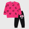 Minnie Mouse Printed Fleece Tracksuit (Pink)