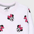 Minnie Mouse Printed Fleece Sweatshirt (White)