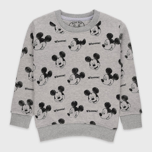 Mickey Mouse Fleece Tracksuit (Grey)