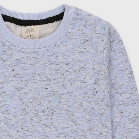 Patterned Fleece Tracksuit (Blue)