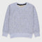 Patterned Fleece Sweatshirt (Blue)