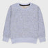 Patterned Fleece Sweatshirt (Blue)