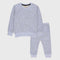 Patterned Fleece Tracksuit (Blue)