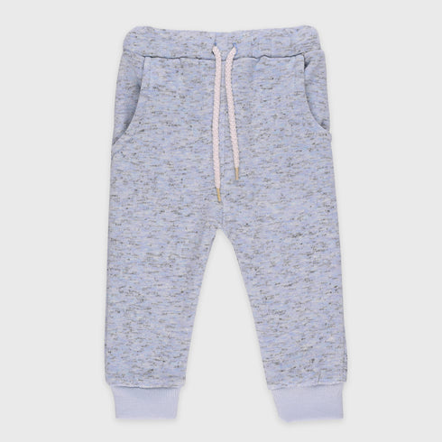 Patterned Fleece Tracksuit (Blue)
