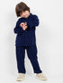Imported Wash & Wear 2 Piece Set (Navy Blue)