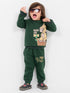 Brave Like Dad Fleece Suit (Evergreen)