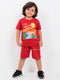 Sunset Explorer Cotton Short Set (Sunset Blaze)