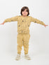 Safari Sketch Fleece Suit (Mustard)