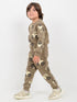 The Tractor Time Fleece Suit (Olive)