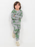 The Dino-Mite Fleece Suit (Grey)