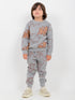 Jungle Jammies Fleece Suit (Grey)
