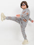 Jungle Jammies Fleece Suit (Grey)