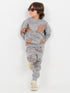 Jungle Jammies Fleece Suit (Grey)