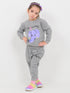 Elephant Party Fleece Suit (Grey)