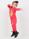 Pooh & Heart Themed Fleece Suit (Rosewood Red)