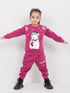 Snow Buddy Fleece Suit (Deep Pink)