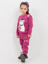 Snow Buddy Fleece Suit (Deep Pink)
