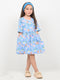 Imported Cotton Bluebell Charm Frock (Sky Blue)
