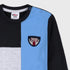 Colorblock Sweatshirt (Blue - Grey - Black)