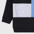 Colorblock Sweatshirt (Blue - Grey - Black)