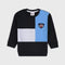 Colorblock Sweatshirt (Blue - Grey - Black)