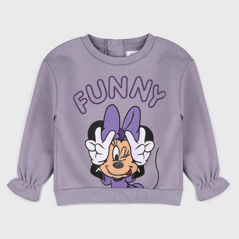 Mango Minnie Mouse Sweatshirt (Purple)