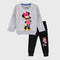 Minnie Mouse Fleece Tracksuit (Grey)