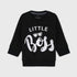 Little Boss Fleece Tracksuit (Black)