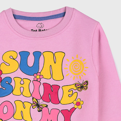 Sunshine Fleece Tracksuit (Pink)