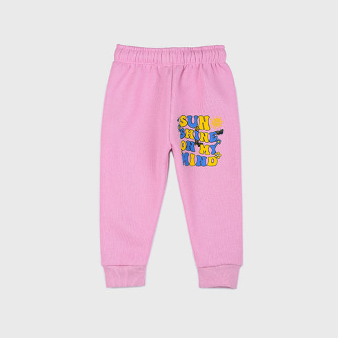 Sunshine Fleece Tracksuit (Pink)