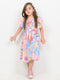 Imported Linen Fairy Meadow Frock (Candy Bloom)