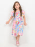 Imported Linen Fairy Meadow Frock (Candy Bloom)