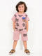 Paw Patrol Cotton Short Set (Mauve)