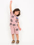 Paw Patrol Cotton Short Set (Mauve)